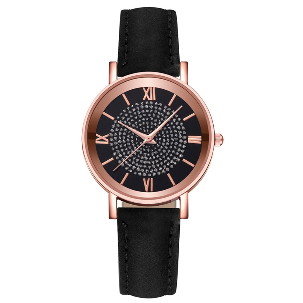 Luxury Watches Quartz Watch Stainless Steel Dial Casual Bracele Watch