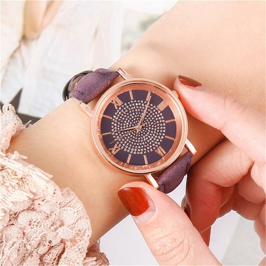 Luxury Watches Quartz Watch Stainless Steel Dial Casual Bracele Watch