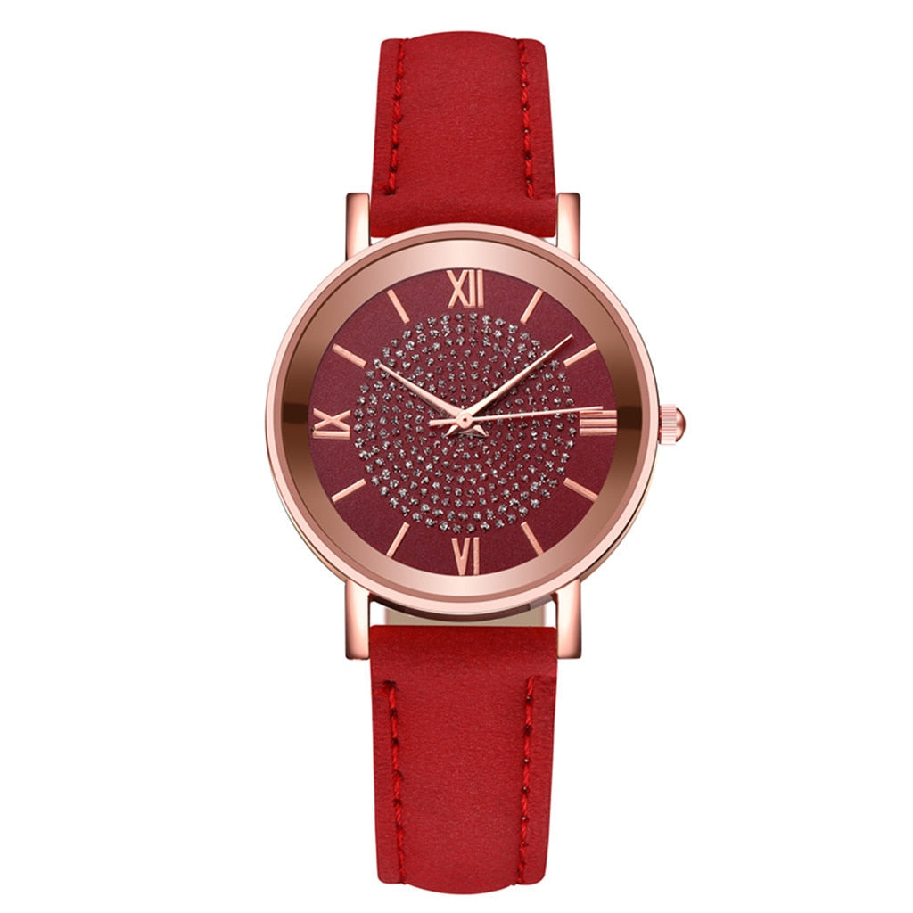 Luxury Watches Quartz Watch Stainless Steel Dial Casual Bracele Watch