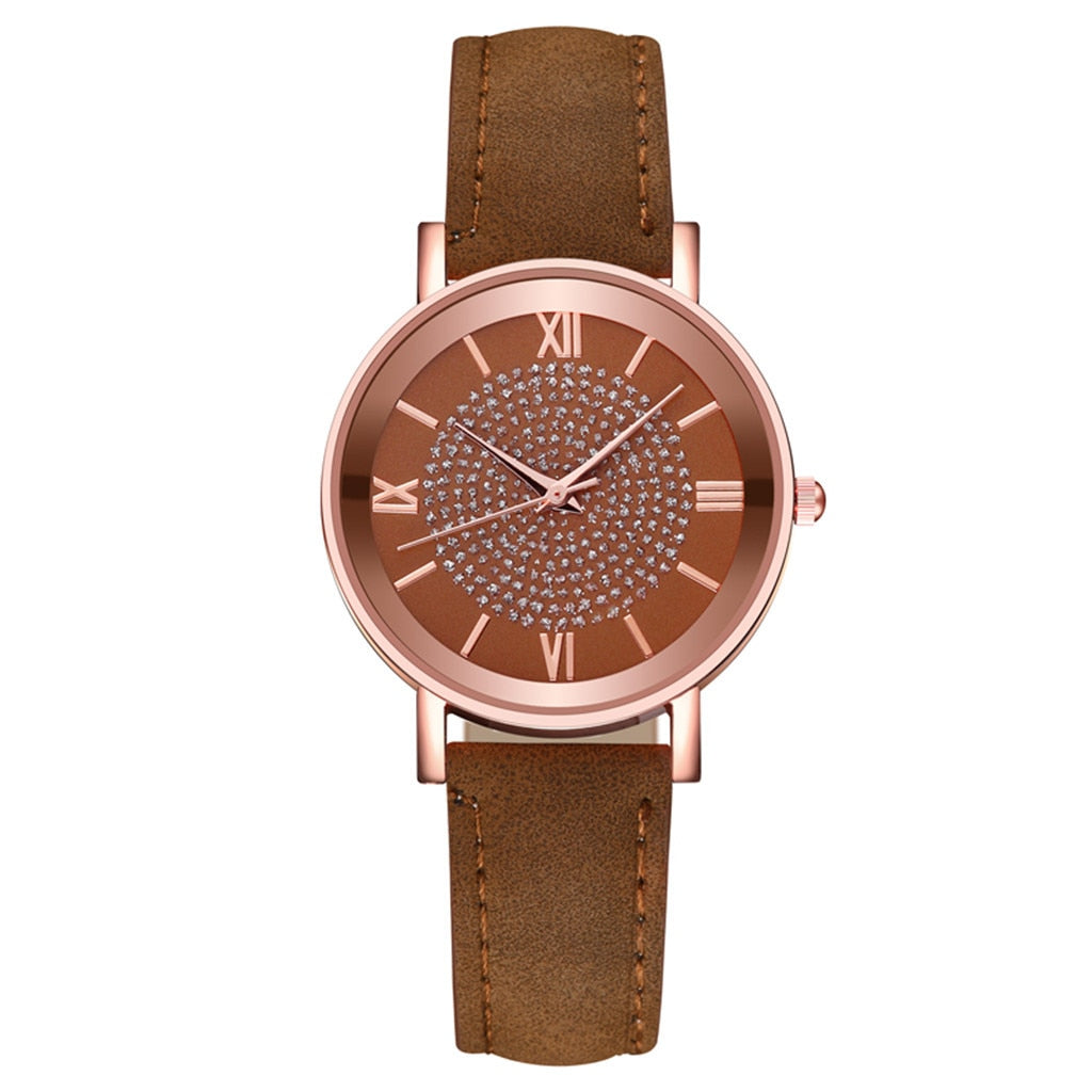 Luxury Watches Quartz Watch Stainless Steel Dial Casual Bracele Watch