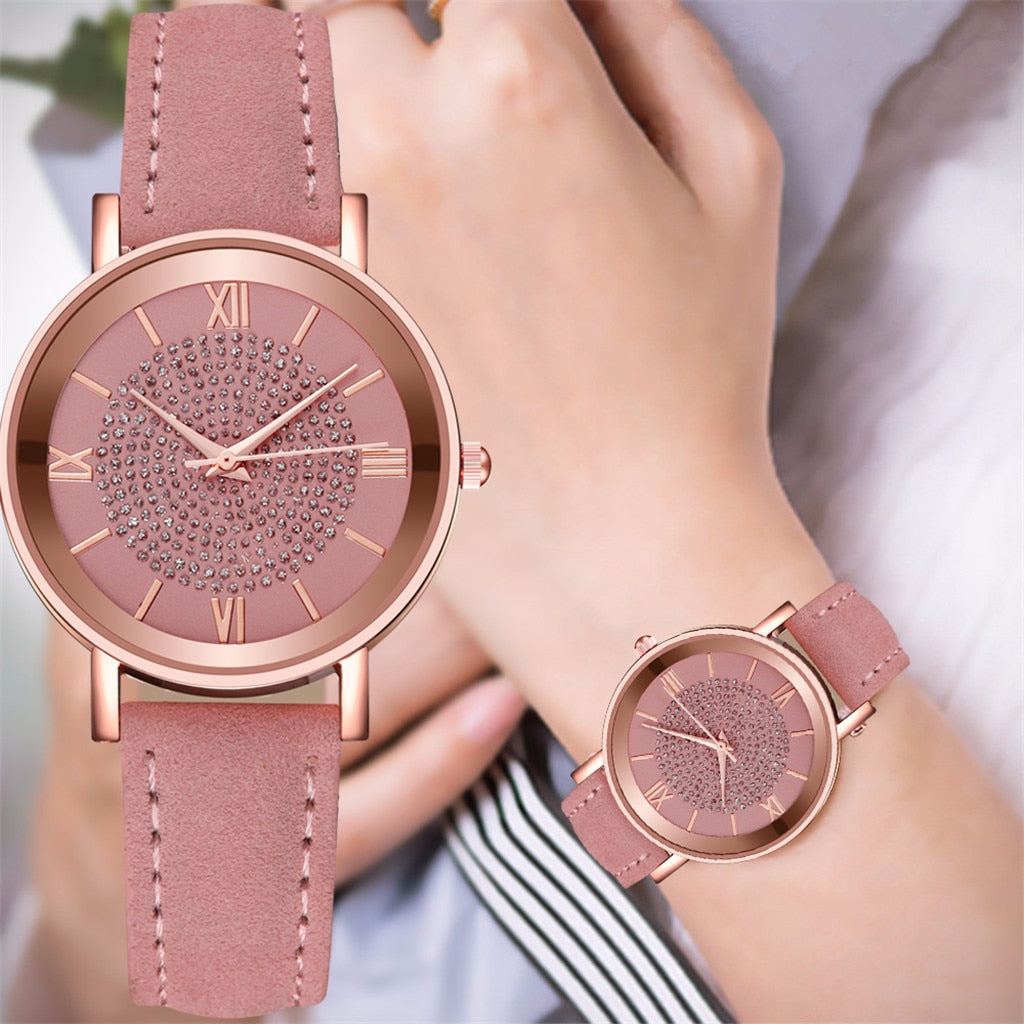 Luxury Watches Quartz Watch Stainless Steel Dial Casual Bracele Watch