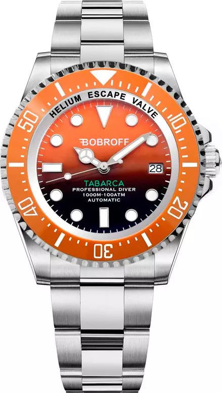 Bobroff
SILVER STAINLESS STEEL WATCH