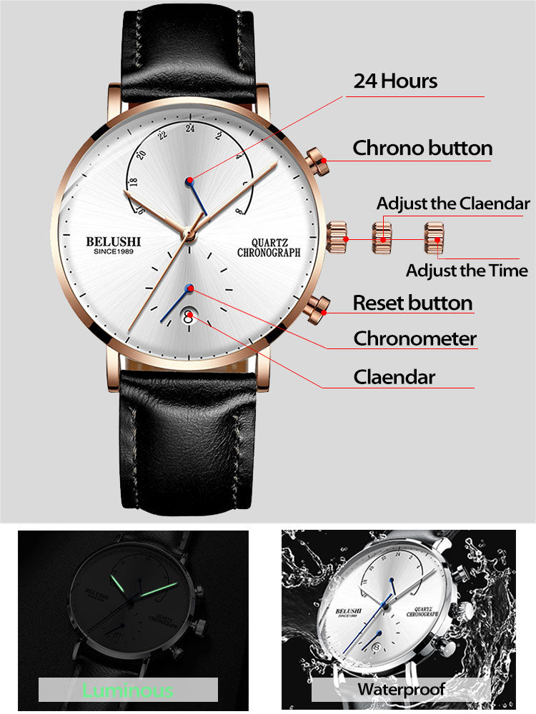 Quartz Chronograph Men Watch