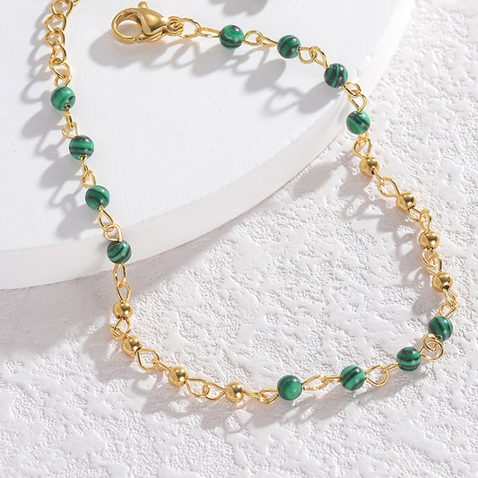 Retro style bead splicing women's bracelet