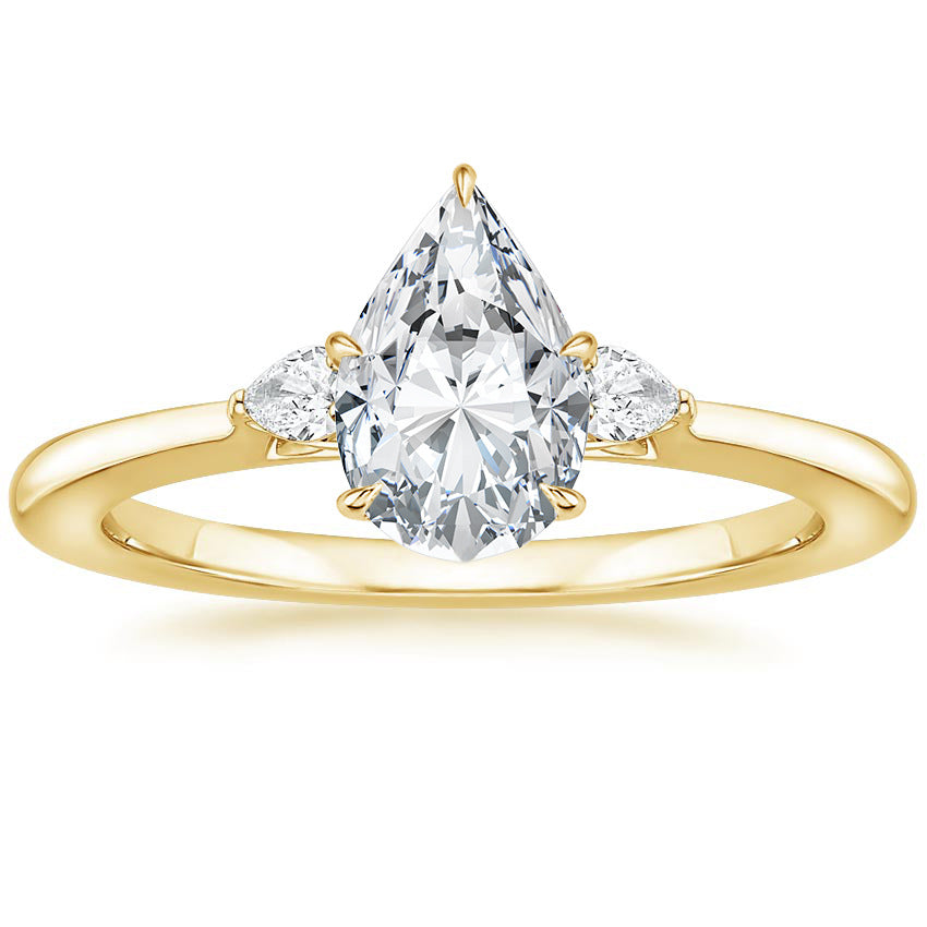 18K Gold Lab-Grown Diamond Ring
