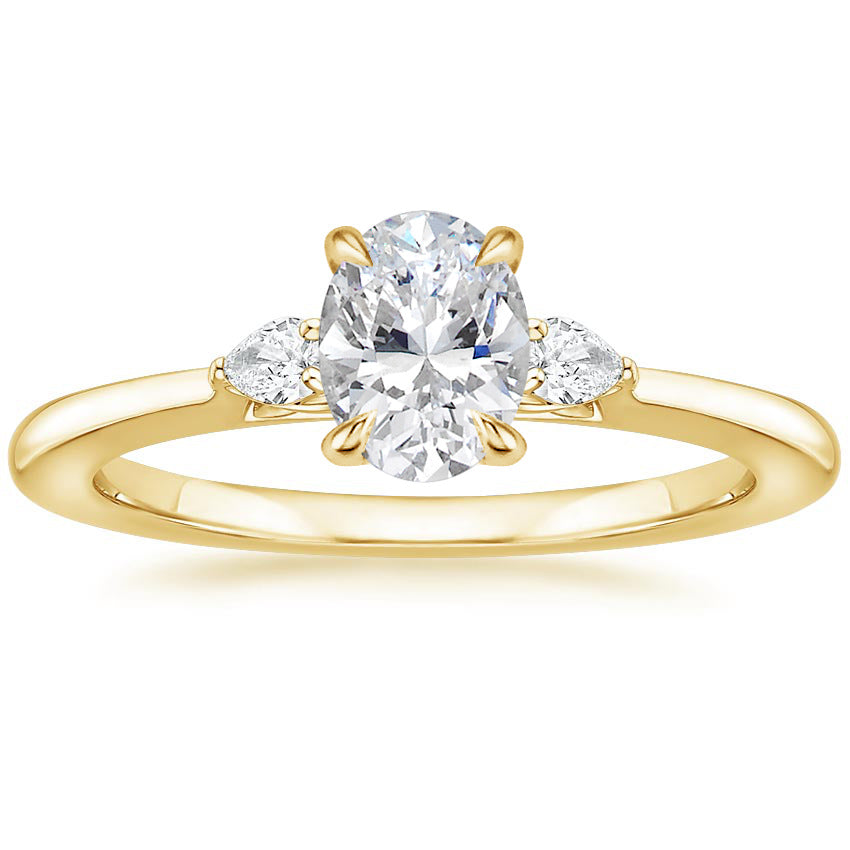 18K Gold Lab-Grown Diamond Ring
