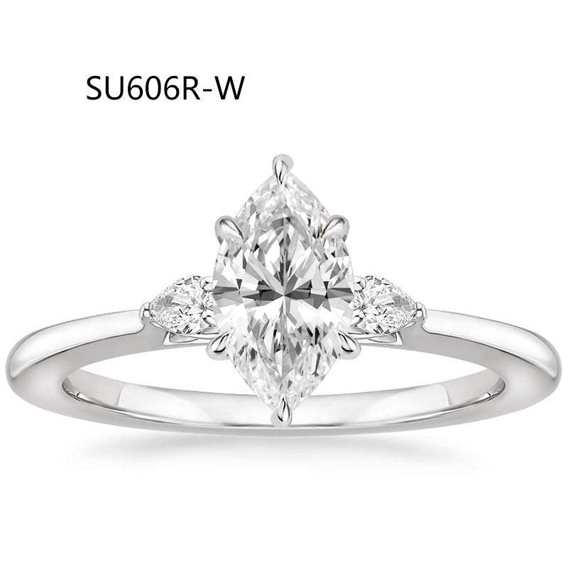 18K Gold Lab-Grown Diamond Ring