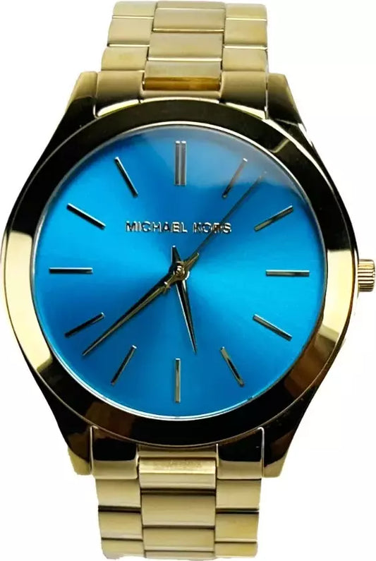 Michael Kors
SLIM RUNWAY STAINLESS STEEL WATCH MK3265 BLUE GOLD