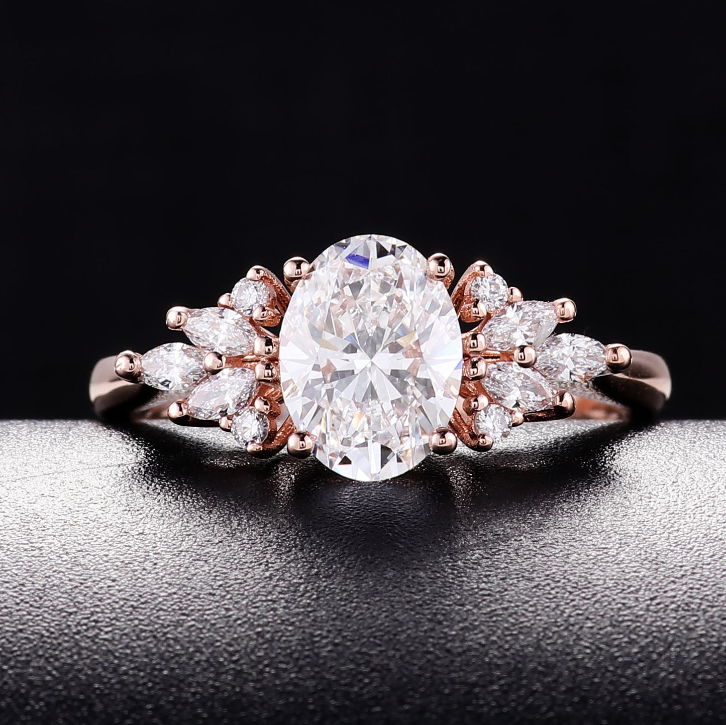 18K Gold Lab-Grown Diamond Ring