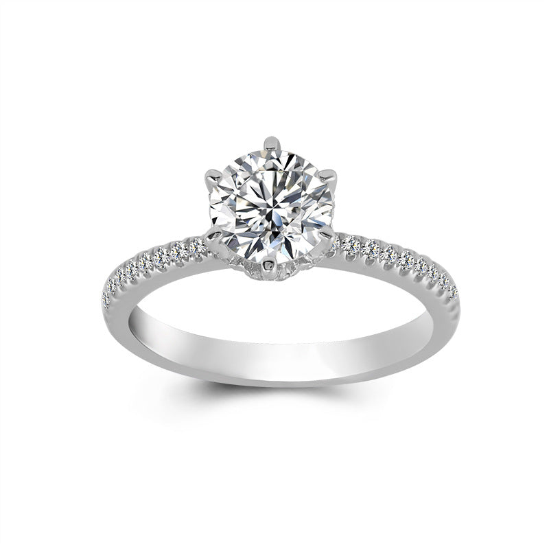 18K Gold Lab-Grown Diamond Ring